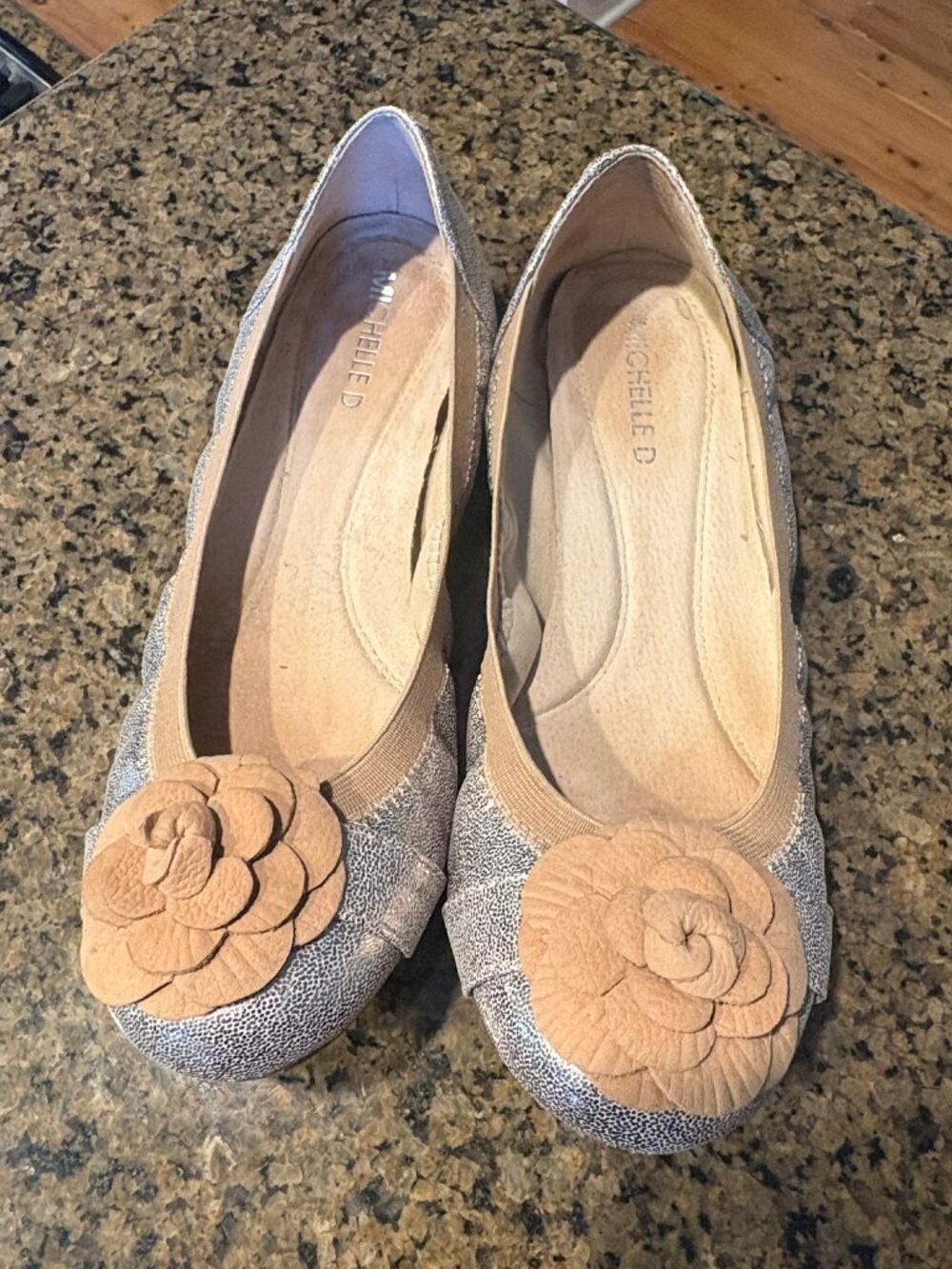 Michelle D Golden Flats
